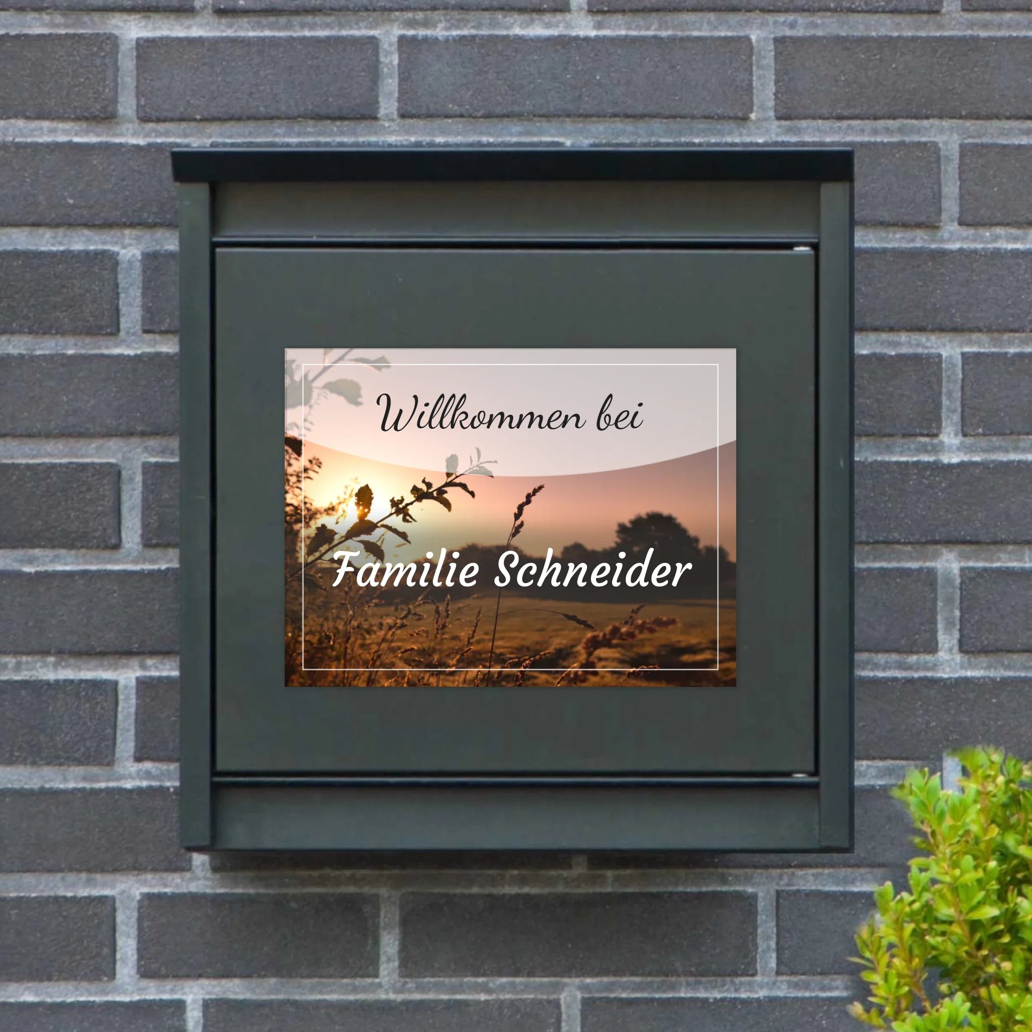 Briefkasten-Mockup