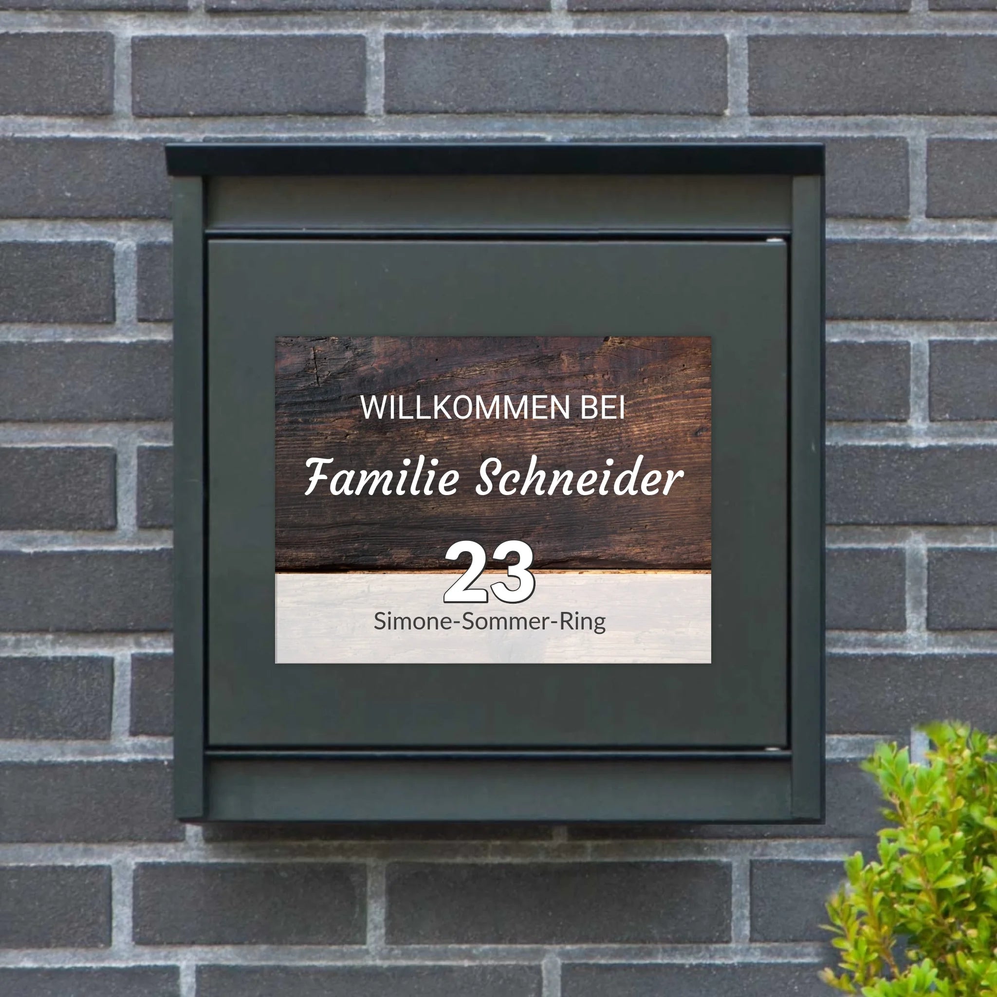 Briefkasten-Mockup