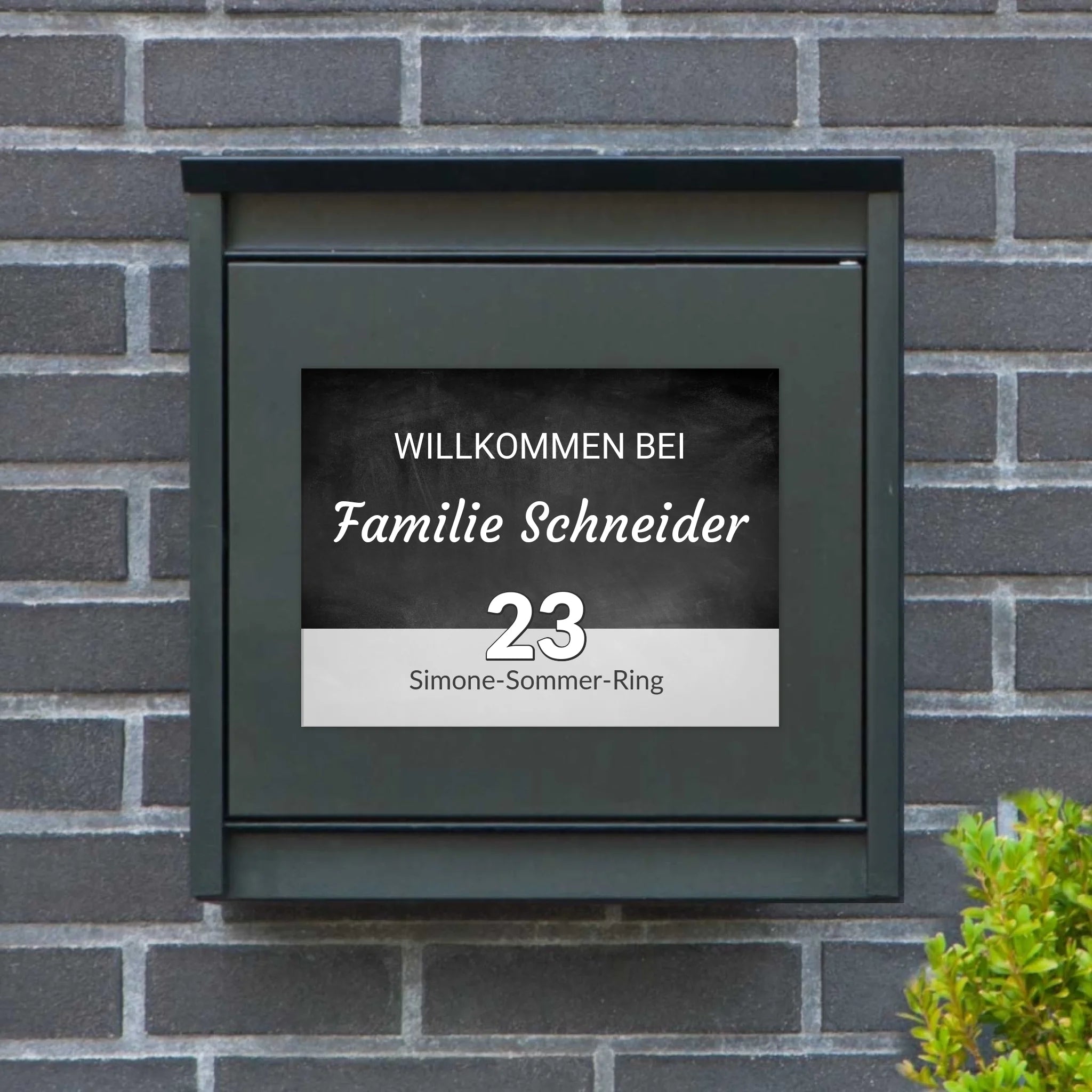 Briefkasten-Mockup