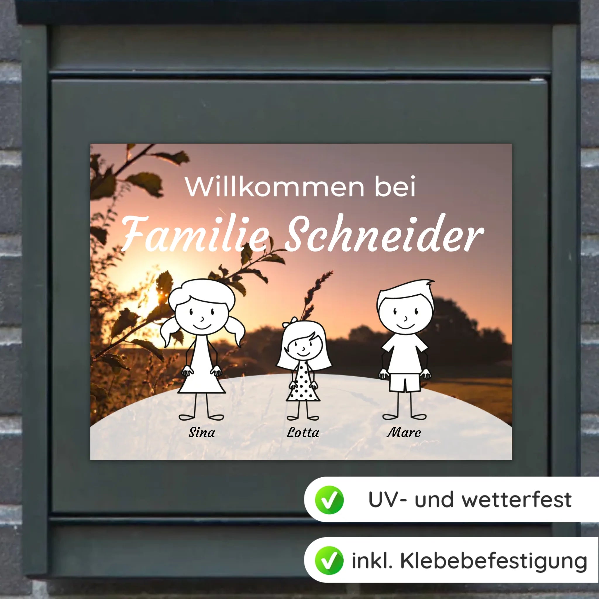 Briefkasten-Mockup