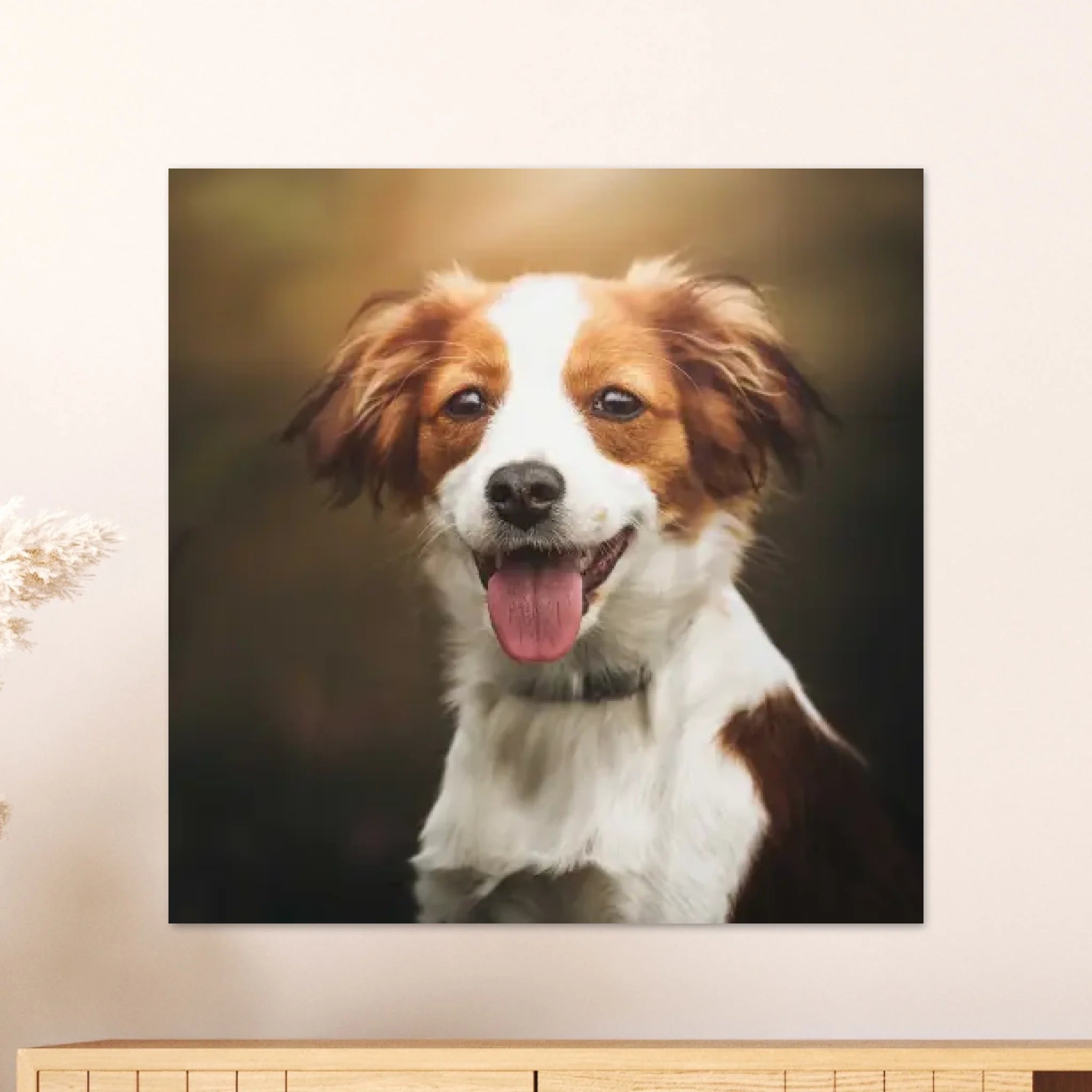 mockup-leinwand