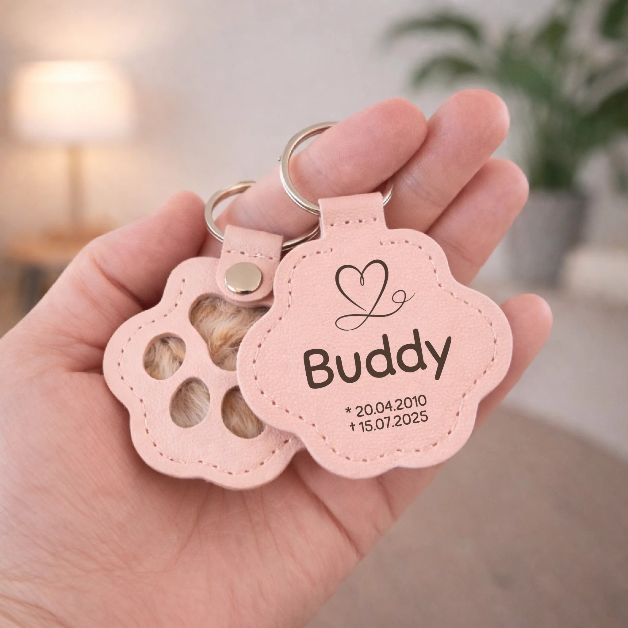 Fell-Gedenkanhänger Mockup