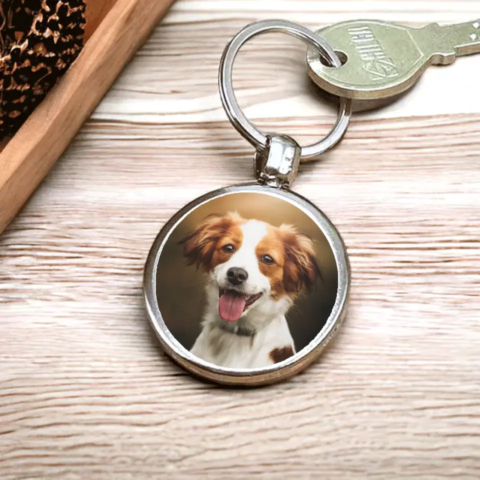 Schlüsselanhänger mit Hundefoto Angebot