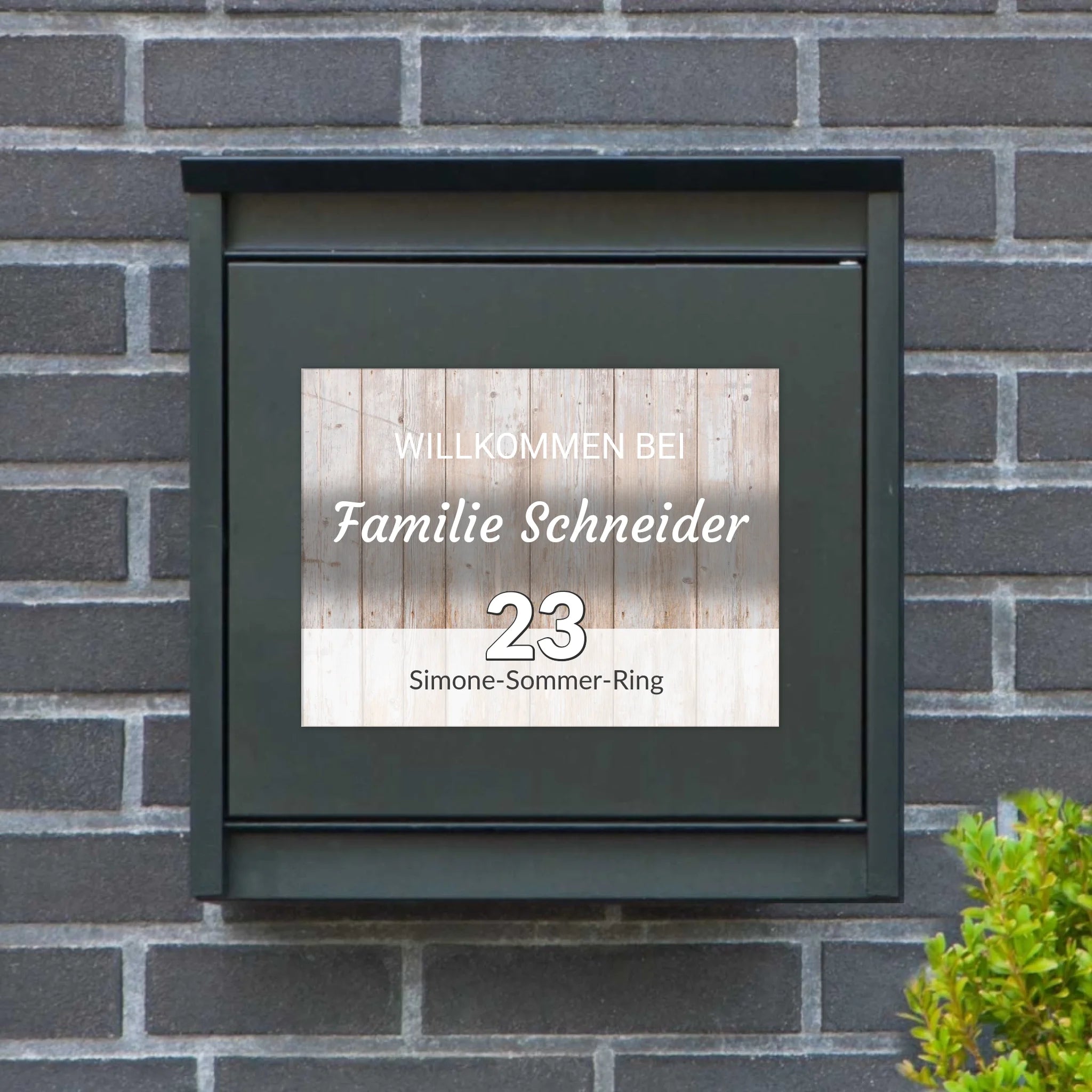 Briefkasten-Mockup