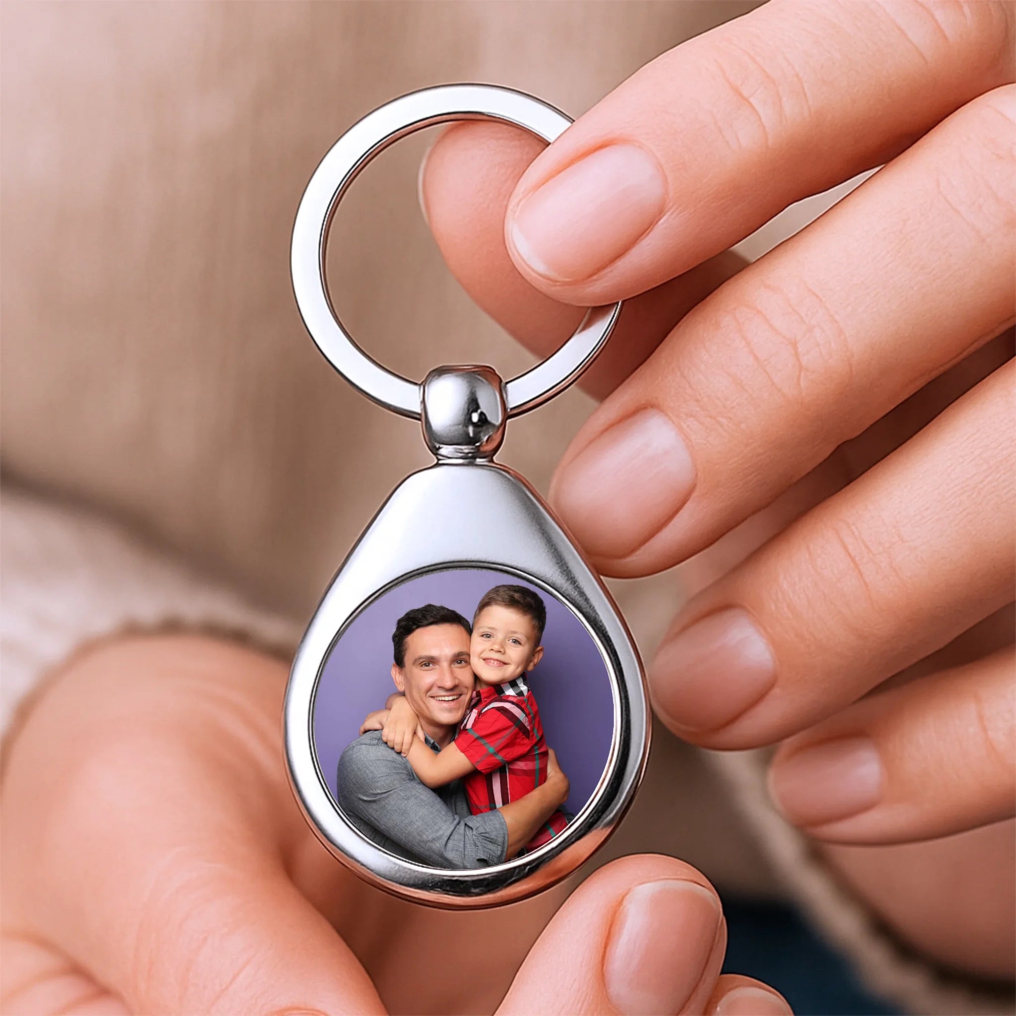 Schlüsselanhänger mit deinem Foto