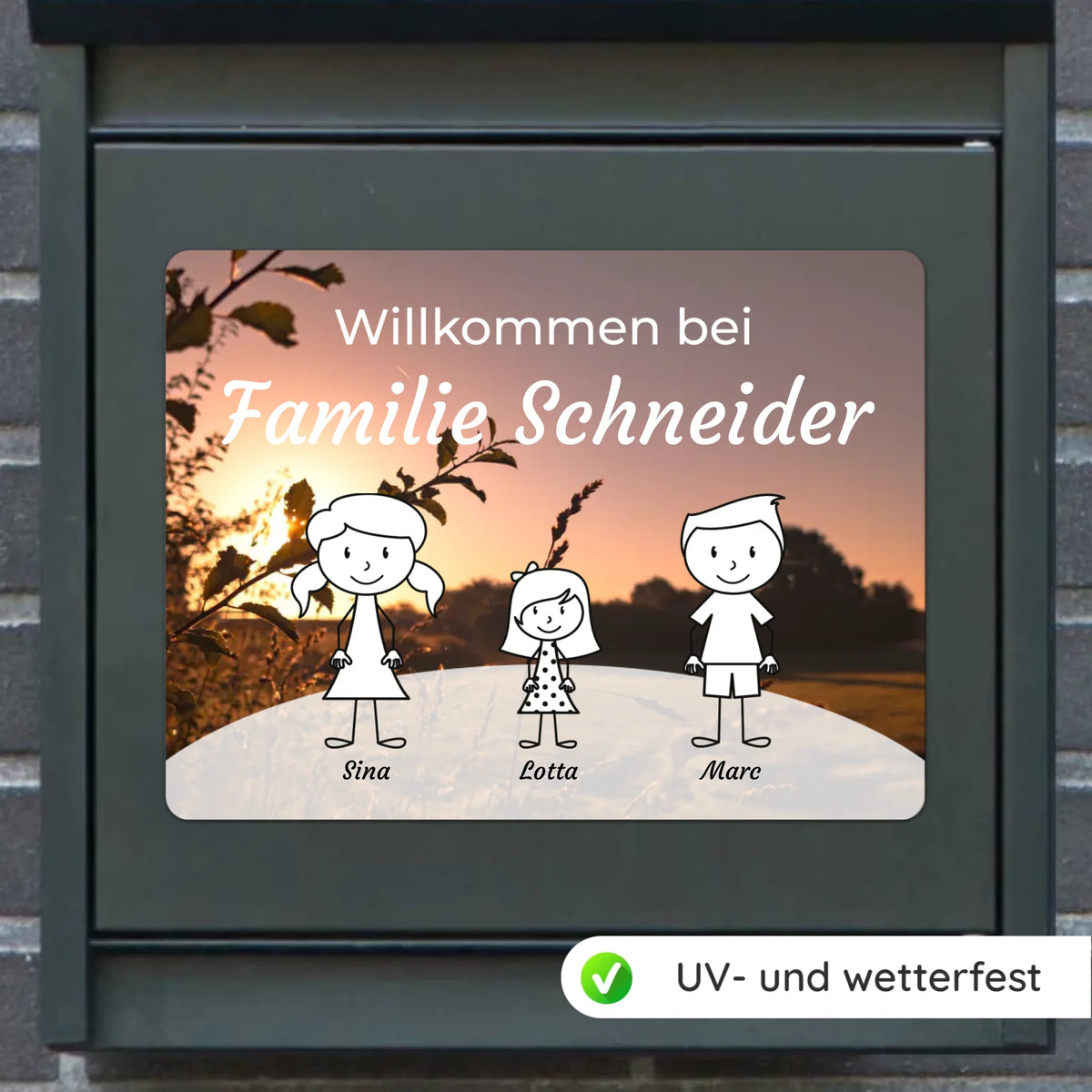 Briefkasten-Mockup